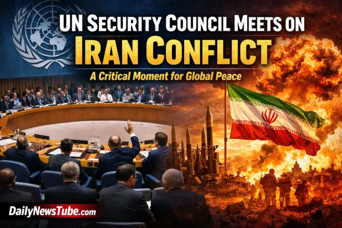 UN Security Council Meets on Iran Conflict | A Critical Moment for Global Peace | dailynewstube.com