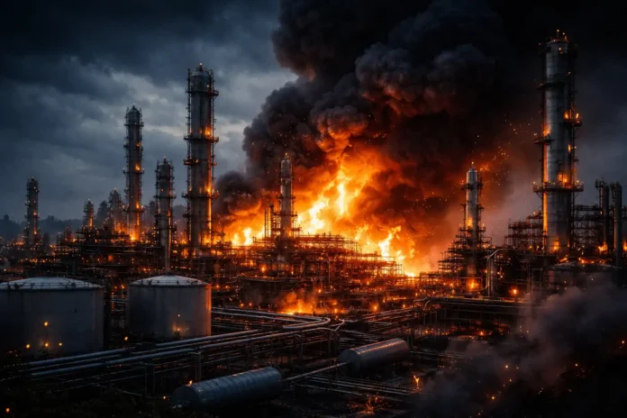 Attack on Petrochemical Plant in Tabriz | dailynewstube.com