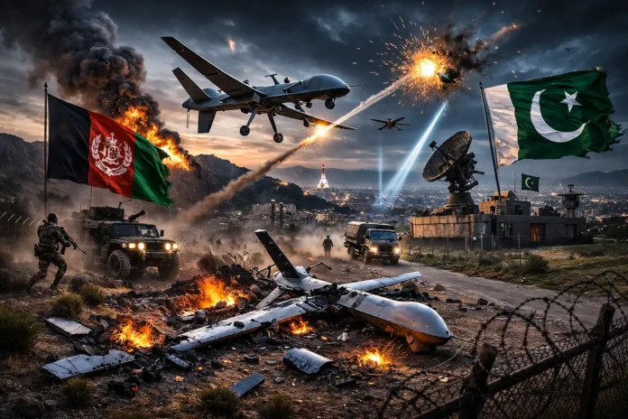 Afghan Ministry of Defense Claims Targeting of Hamza Camp | Pakistan Says Two Drones Shot Down in Rawalpindi |dailynewstube.com