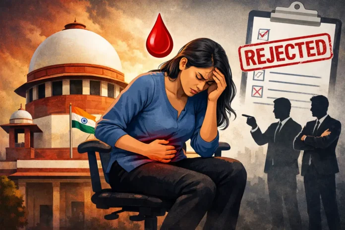Indian Supreme Court Rejects Menstrual Leave Request | Employers May Stop Hiring Women | dailynewstube.com