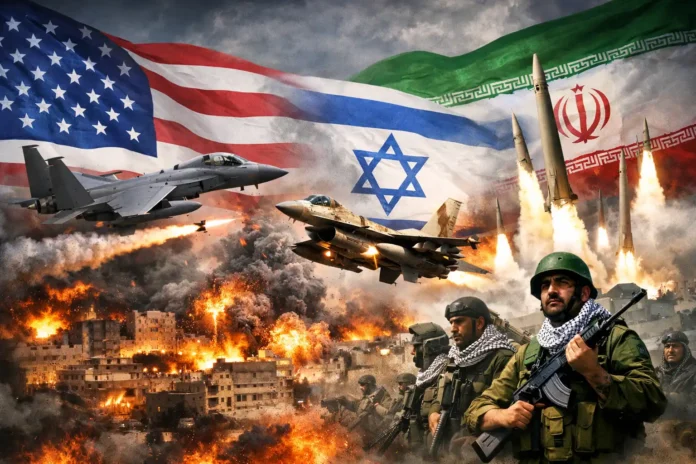 US and Israel Step Up Attacks as War With Iran Engulfs Region | dailynewstube.com