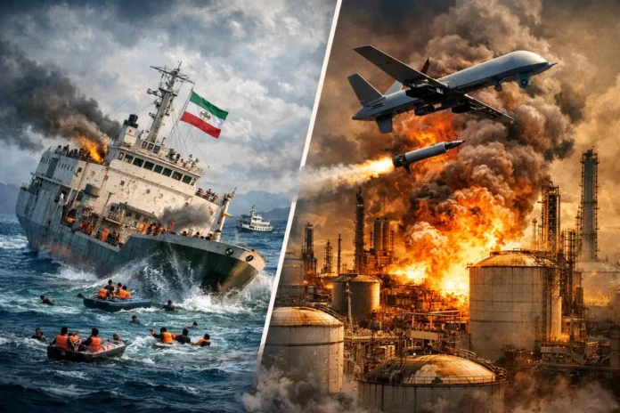 Iranian Ship Sinks Near Sri Lanka 140 Missing | Drone Attack Targets Saudi Oil Refinery | dailynewstube.com