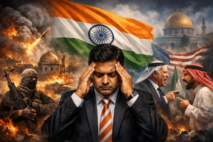 Middle East Conflict and India | Why the Situation Is a Diplomatic Nightmare | dailynewstube.com