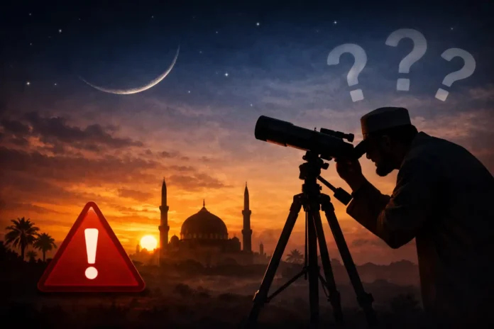 Chances of Shawwal Moon Sighting on March 19 Are Low | dailynewstube.com