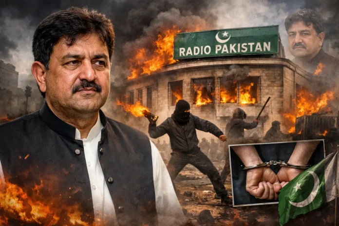 Chief Minister Sohail Afridi Named Accused in May 9 Radio Pakistan Attack Case | dailynewstube.com