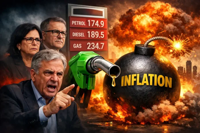 Opposition Slams Govt Inflation Bomb After Fuel Price Hike | dailynewstube.com