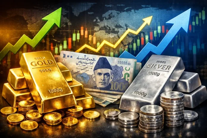 Gold and Silver Prices Rise Again in Pakistan Increase Also Seen in Global Market | dailynewstube.com