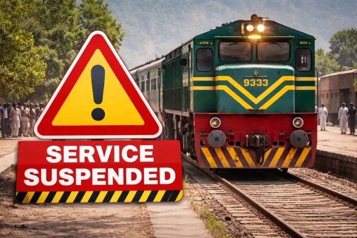 Train Service Suspended in Balochistan | dailynewstube.com