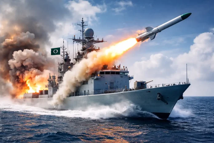 Pakistan Navy Successfully Tests Indigenous Anti Ship Missile | dailynewstube.com