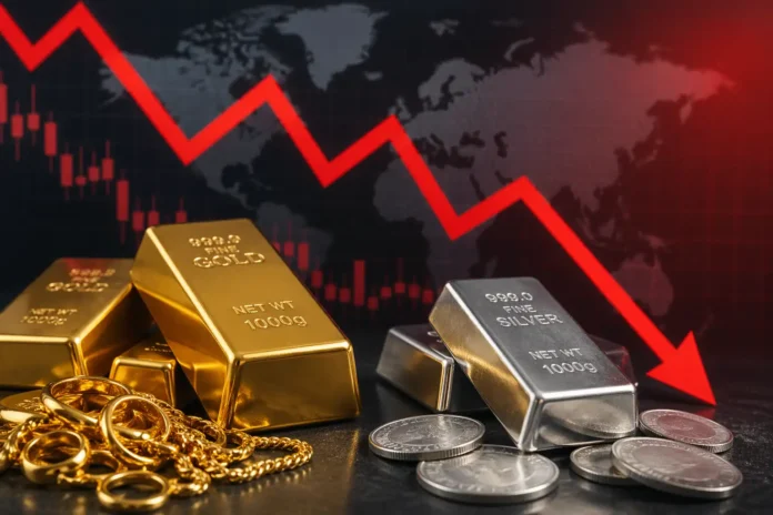 Major Drop in Gold and Silver Prices in Global and Local Markets | dailynewstube.com