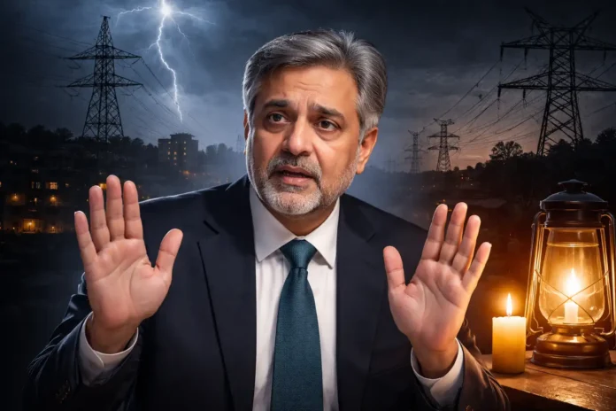 Federal Energy Minister Awais Leghari Apologizes Over Load Shedding | dailynewstube.com