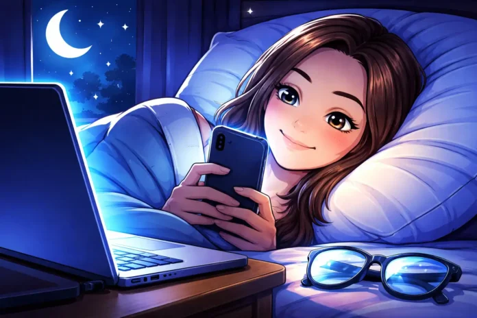 Blue Light From Screens May Not Actually Ruin Your Sleep Habits | dailynewstube.com