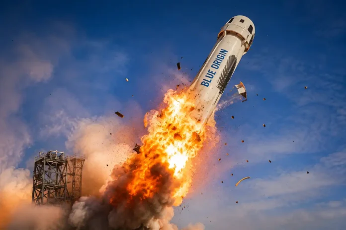 Blue Origin Rocket Explosion | dailynewstube.com
