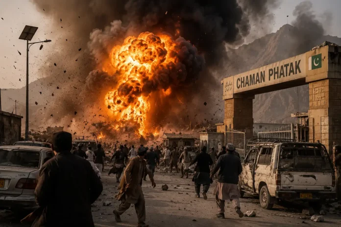 Deadly Explosion Near Quetta Chaman Phatak Shocks Residents | dailynewstube.com