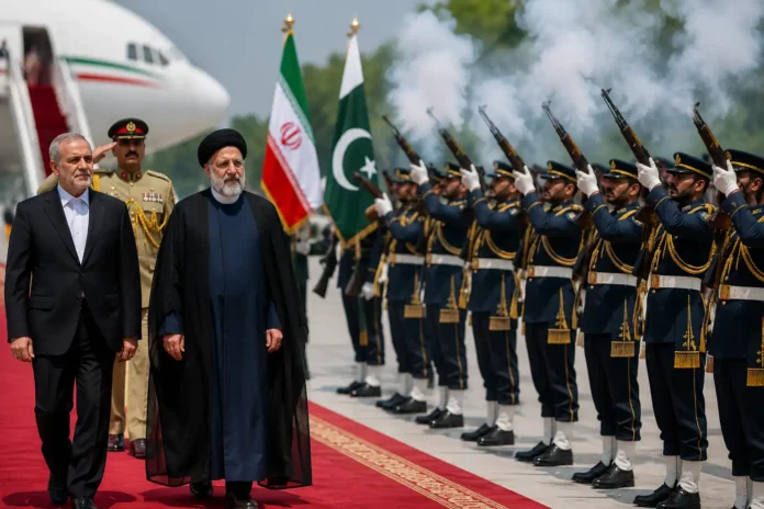 Iranian President Arrives in Islamabad Receives 21 Gun Salute | dailynewstube.com