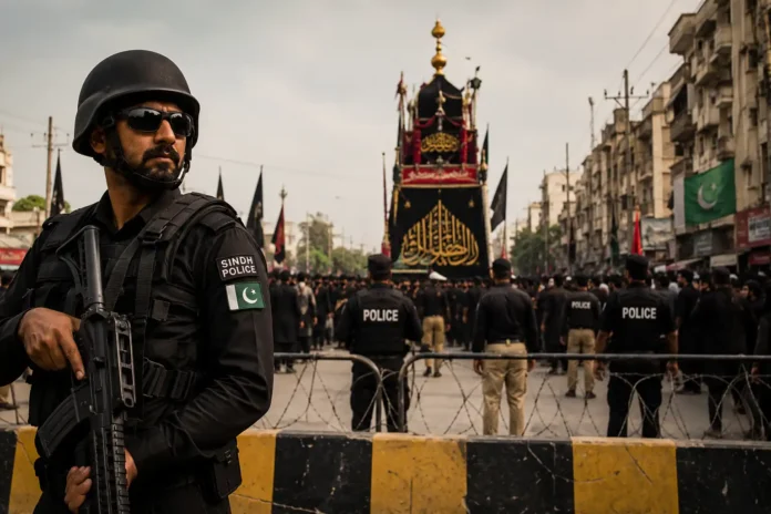 Strict Security Measures for Central Muharram Procession in Karachi | dailynewstube.com