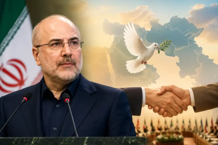 Qalibaf Highlights the Importance of Regional Peace | dailynewstube.com