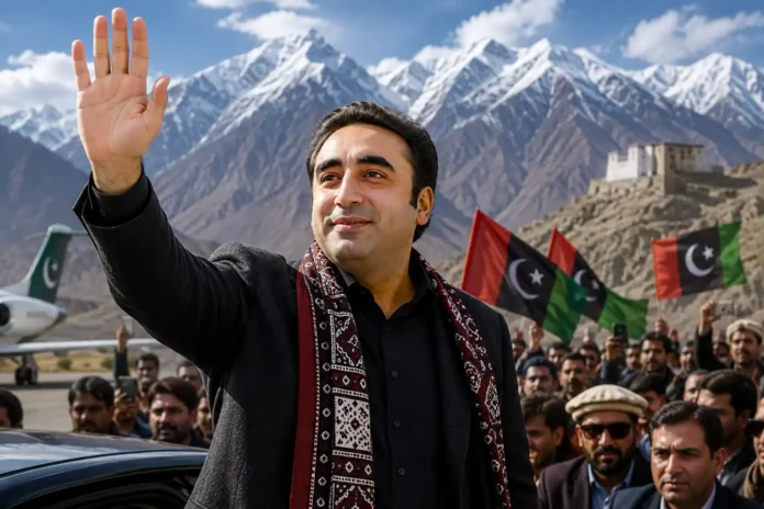 Bilawal Bhutto Zardari Arrives in Skardu for Gilgit Baltistan Election Campaign | dailynewstube.com