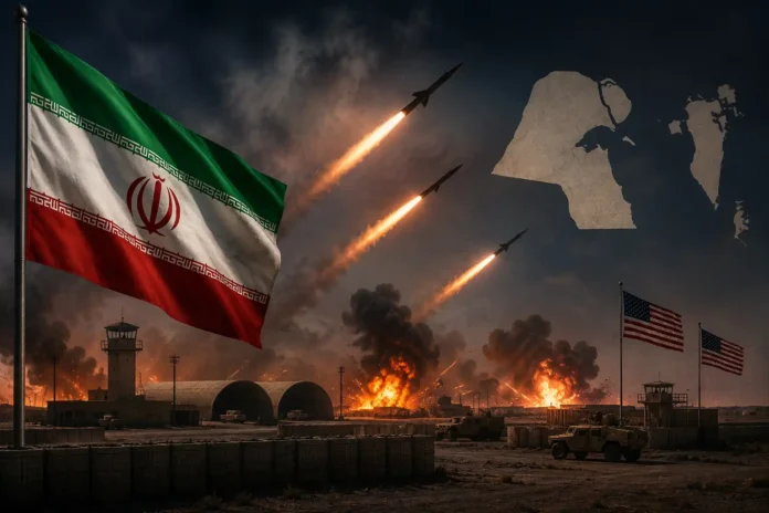 Iranian Attacks on US Bases in Kuwait and Bahrain | dailynewstube.com