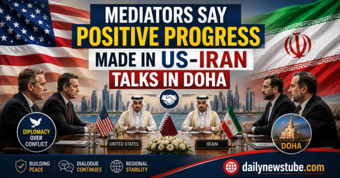 Mediators Say Positive Progress Made in US-Iran Talks in Doha | dailynewstube.com