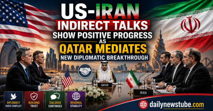 US-Iran Indirect Talks Show Positive Progress as Qatar Mediates New Diplomatic Breakthrough | dailynewstube.com